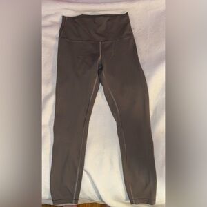 Lululemon Wunder Train High-Rise Tight 25”| carob brown| size 8